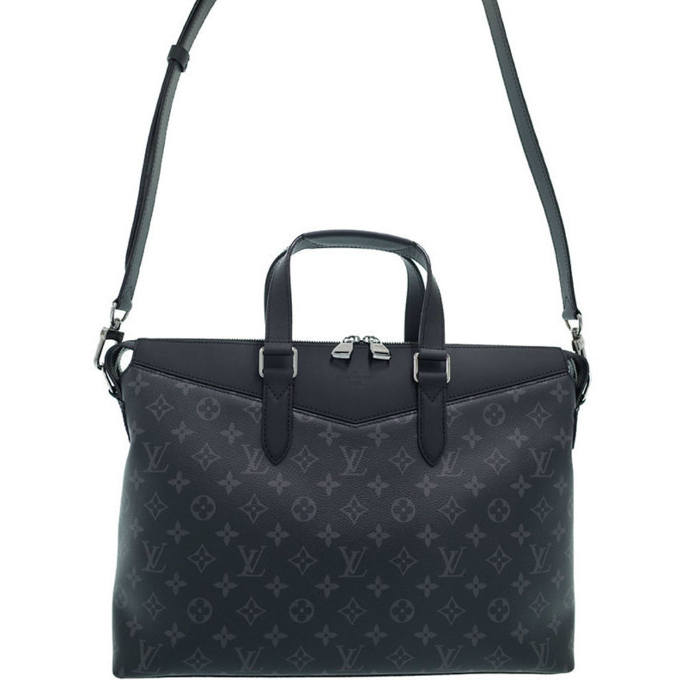 Louis Vuitton Explorer Eclipse Black Briefcase Mo… - image 1